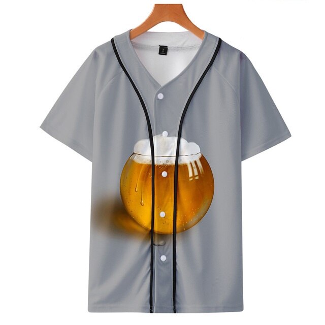 short-sleeved baseball uniform